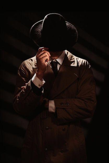 Detective in shadows